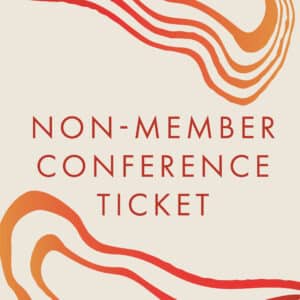 Non member conference ticket cover image